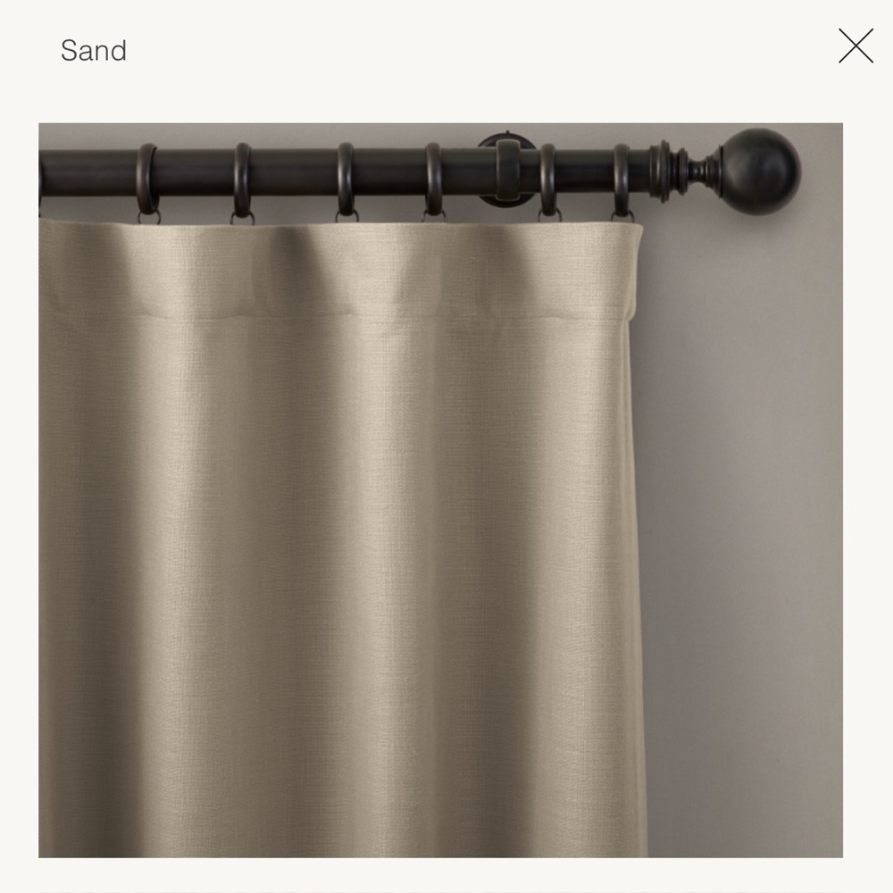 Restoration Hardware Curtains